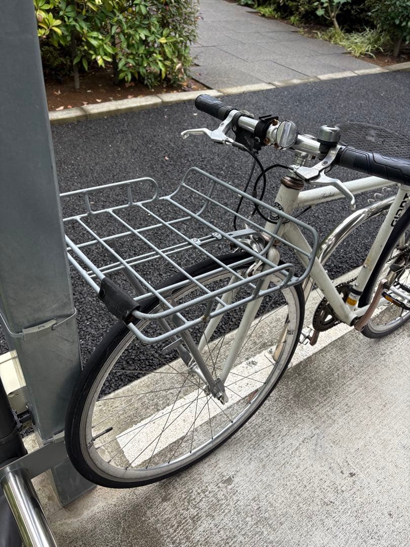 ジャイアント　トラディスト　自転車　クロスバイク　前後キャリア付
