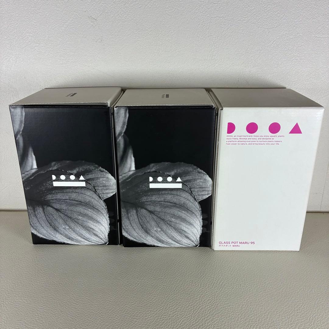 DOOA GLASS POT MARU95 3個セット