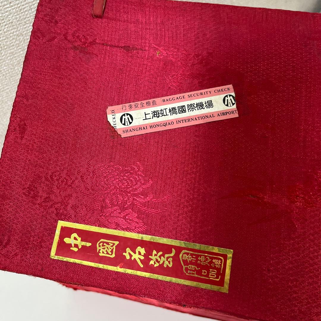 花瓶　薄口 中国古美術　骨董品　 唐物　花生　色絵 陶磁器　景徳鎮 高さ44cm