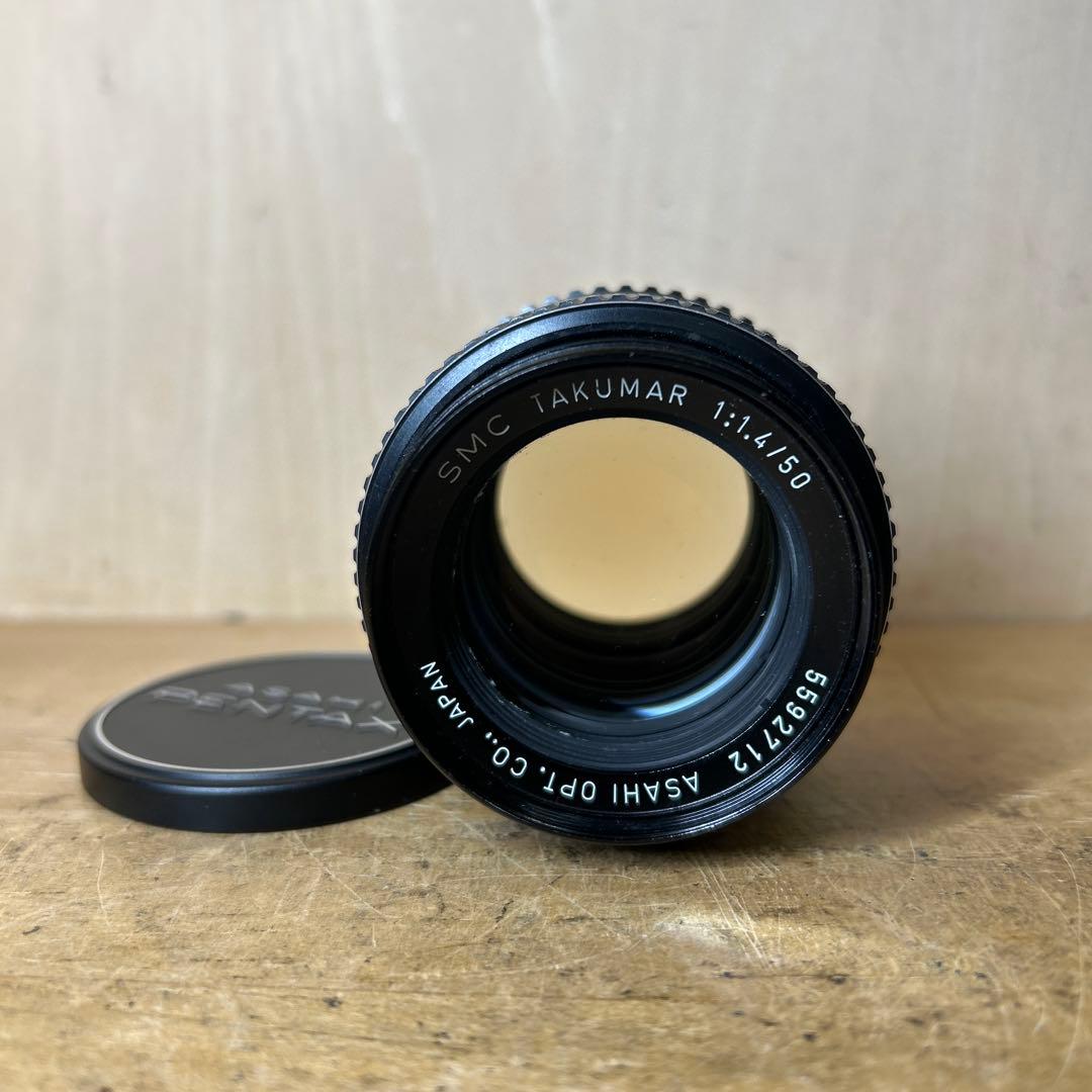 Pentax SPF+SMC Takumar 50 f1.4 完動極美品