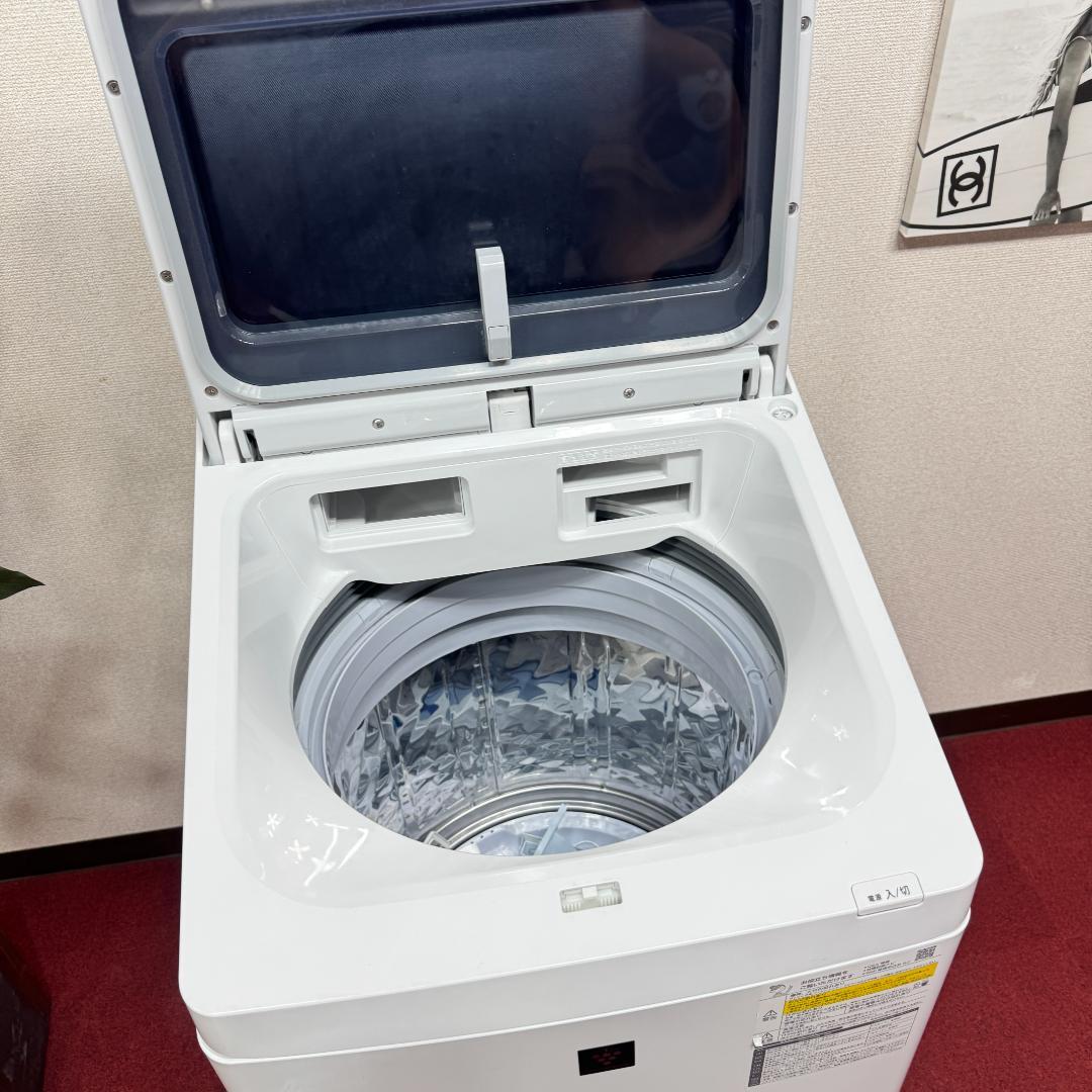 東京23区送料無料　超美品シャープ縦型洗濯乾燥機11/6㎏　洗浄/除菌済み