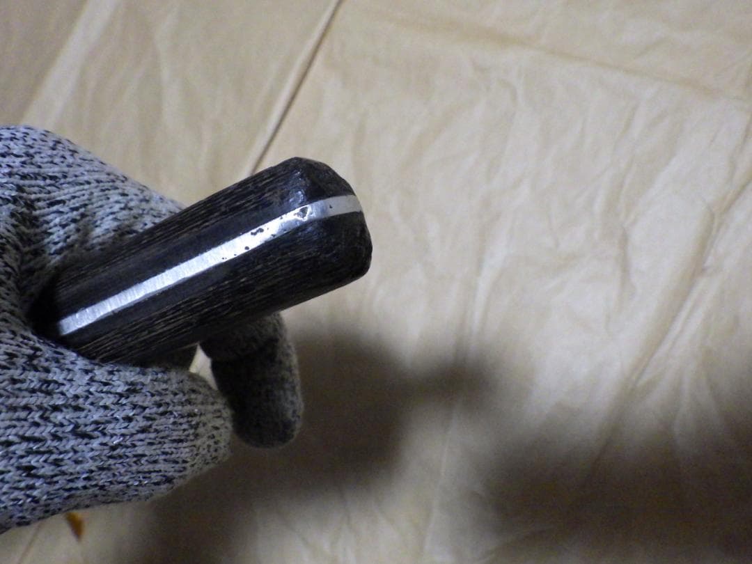 INOX鋼★正金・牛刀ナイフ包丁★昭和ビンテージ★手研ぎ済み★