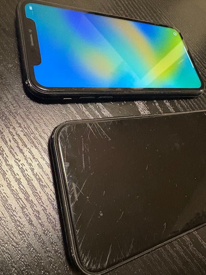 iPhone XR スマートフォン本体 ブラック　2台まとめ売り