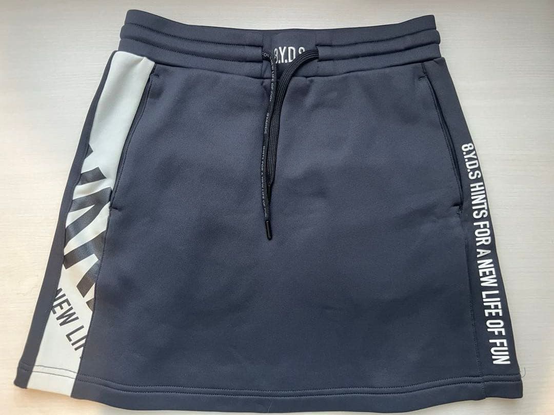 8YARDS Lounge Skirt Sサイズ（カラー：OFF BLACK）