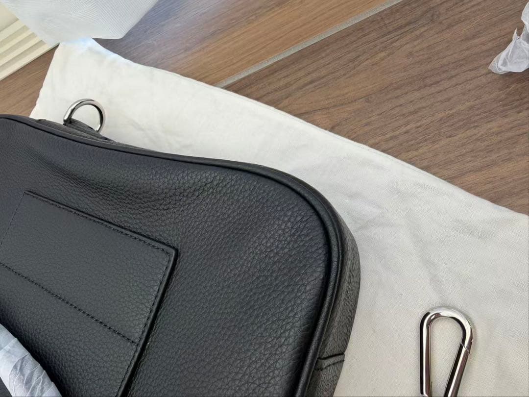 BALLY バリー　MALESO 2WAY ブラックレザー ビジネスバッグ