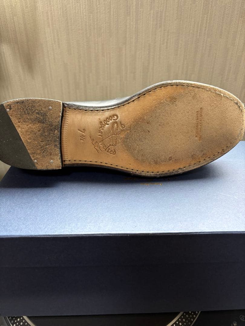 【7 1/2】ジャランスリワヤ　ローファー　ブラック