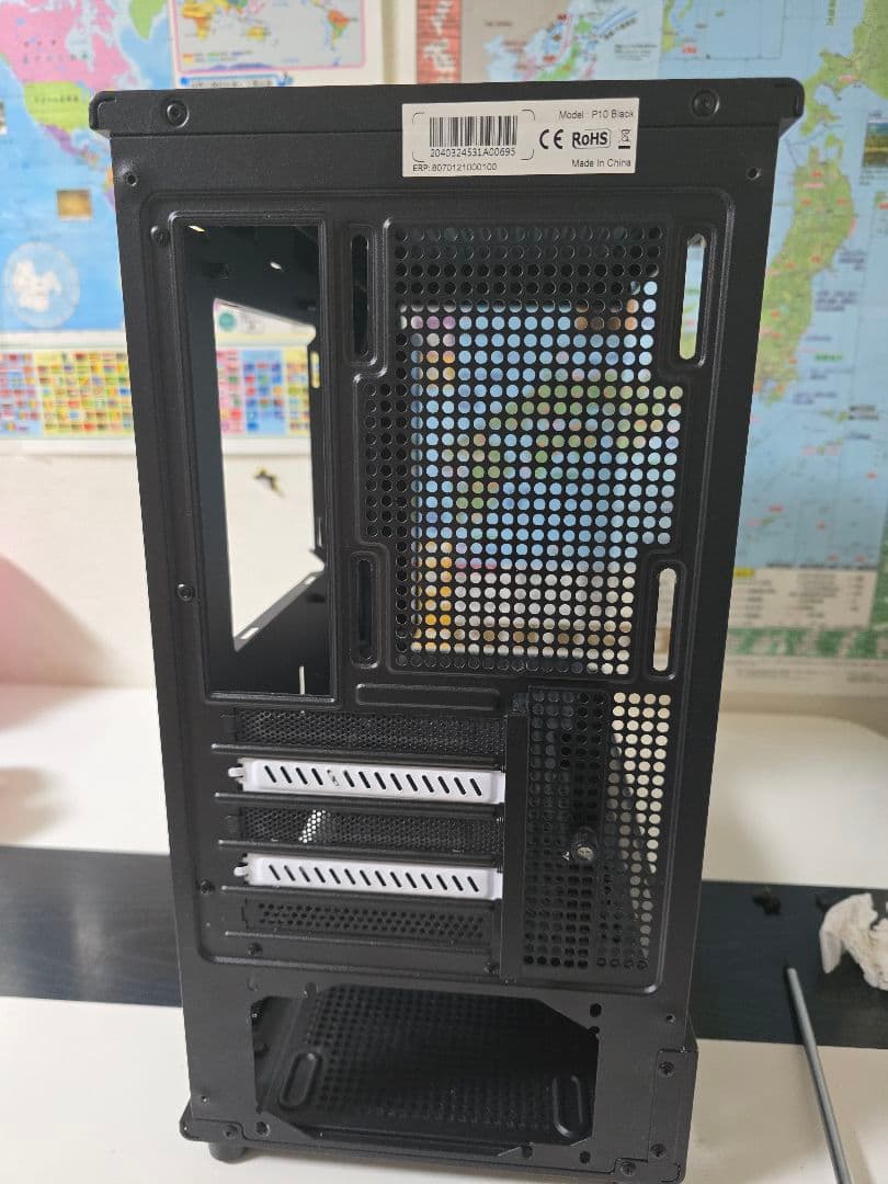 Zalman P10 matxPCケース+8.8inchモニター付(別途購入品)