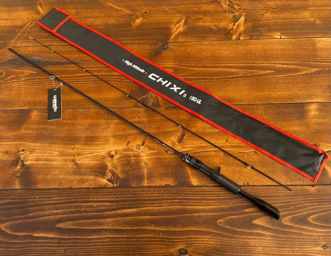 超軽量　カーボンロッド　アジングロッド　6ft ベイトロッド　1.8M 新品