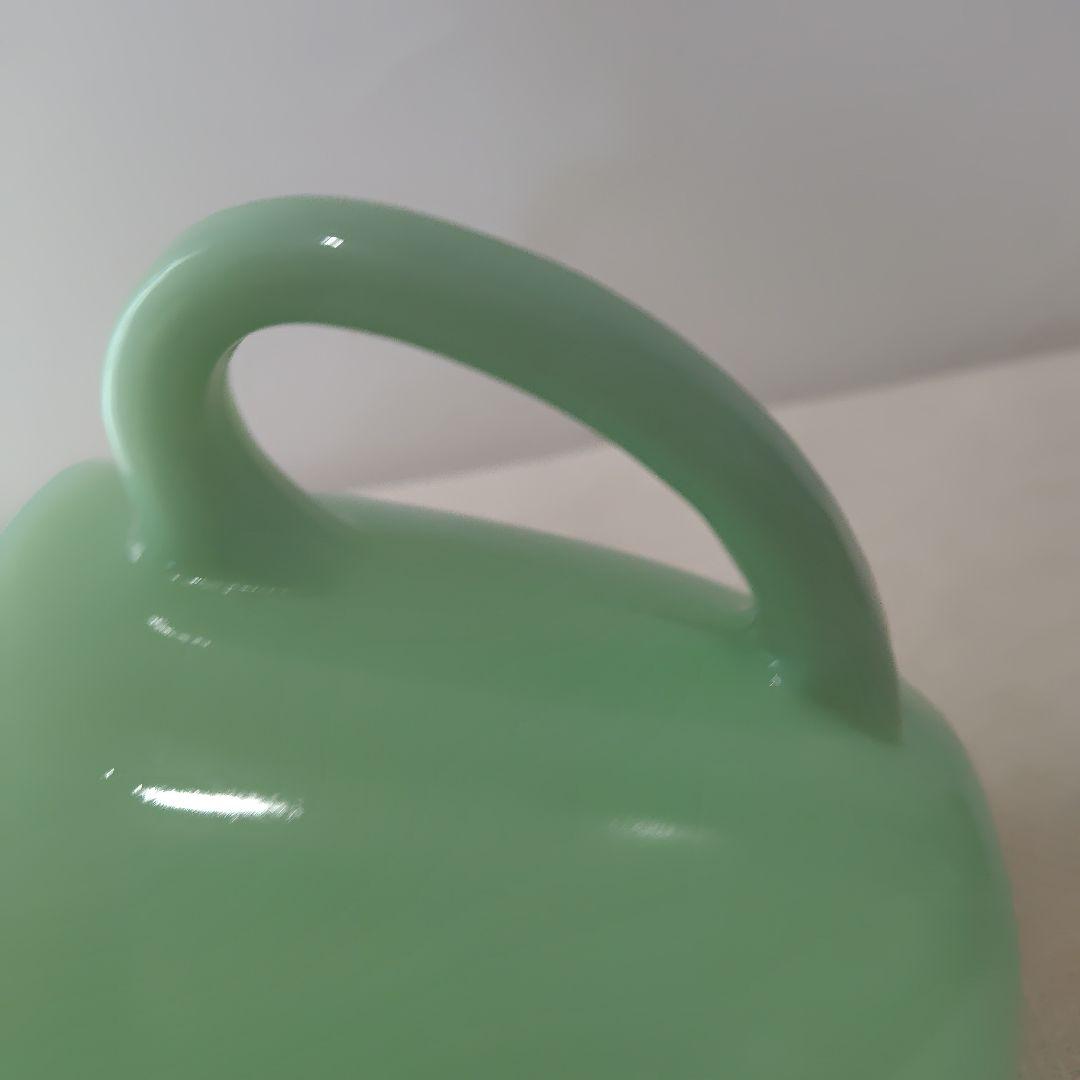 【美品】Fireking ファイヤーキング ジェダイ ミルクピッチャー 花瓶