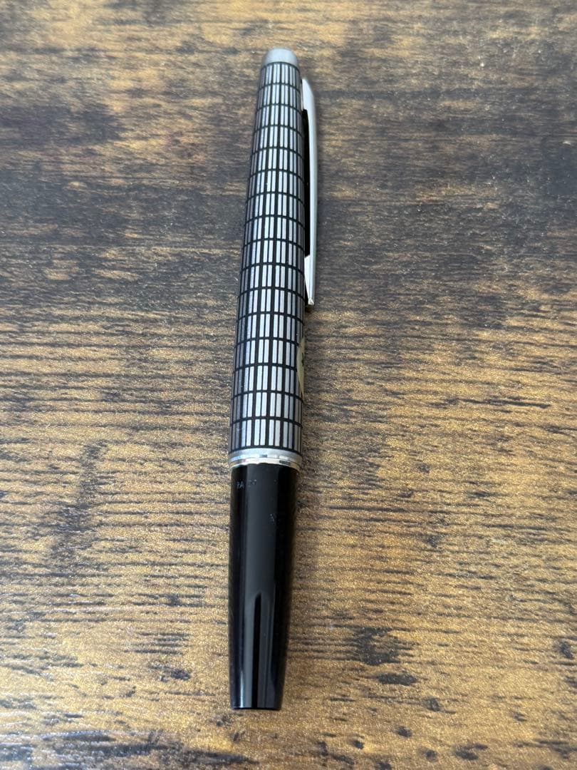 新品未使用　1976年製　蝕刻　エリート　18金　万年筆　パイロット　細字