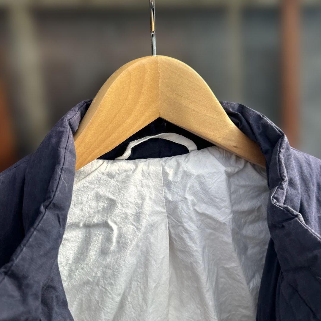 CASEY CASEY スタンドカラーコート　サイズS表記　中古品　色褪せヤケ有