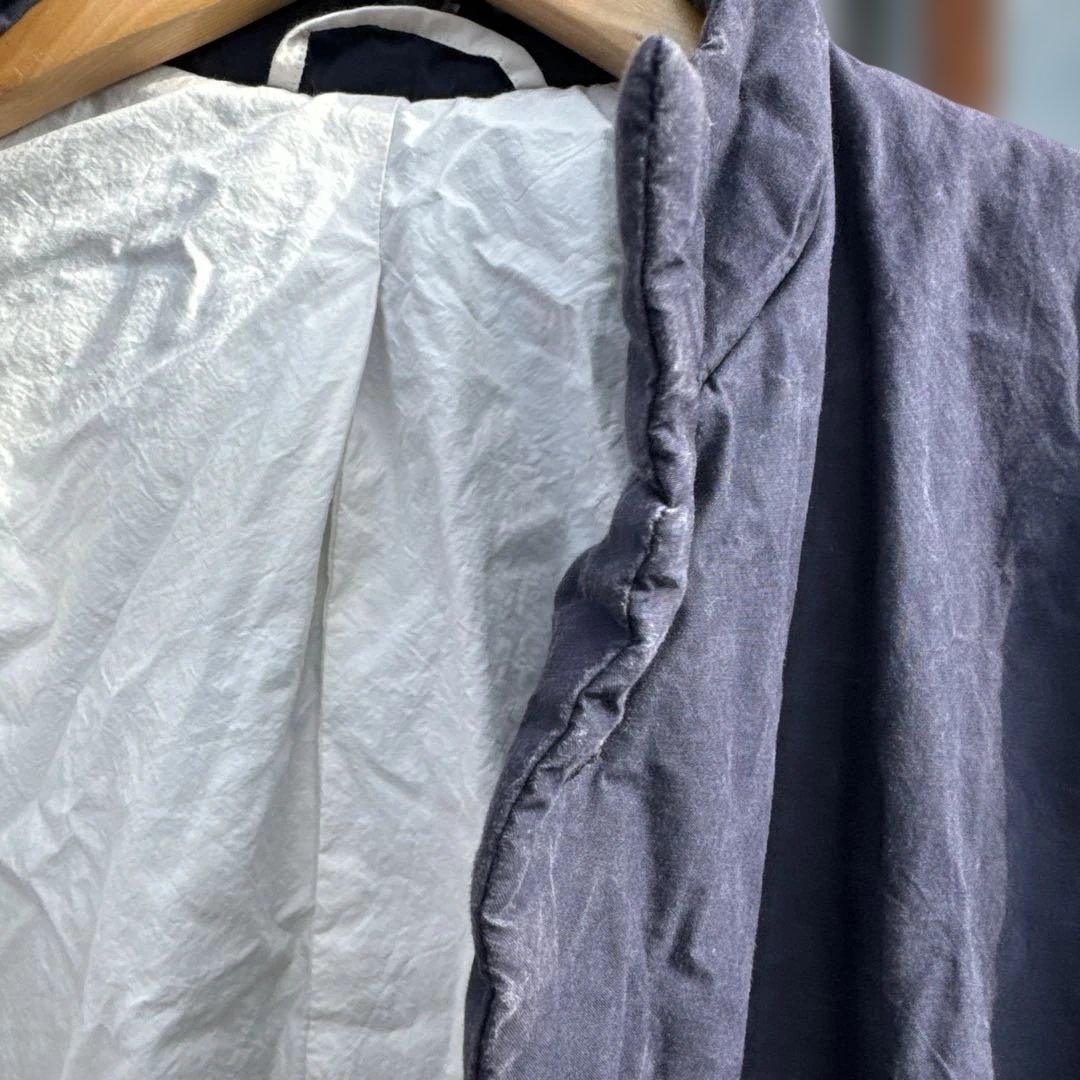 CASEY CASEY スタンドカラーコート　サイズS表記　中古品　色褪せヤケ有