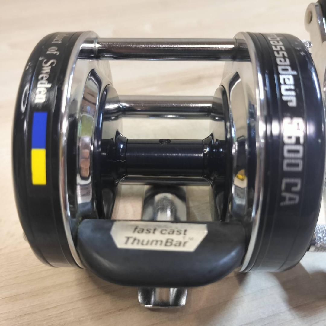 ☆美品　アンバサダー　アブ　ABU 5600ca 黒ベロ　オールド　78年式
