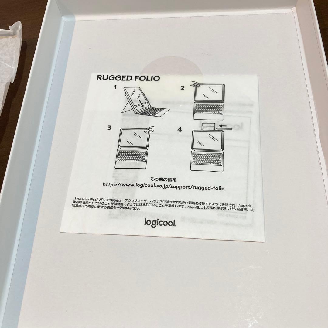 Logicool RUGGED FOLIO iPad用 第10世代 iK1061