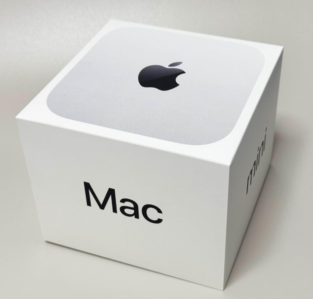 Apple Mac mini (M4,メモリ24GB,ストレージ256GB)