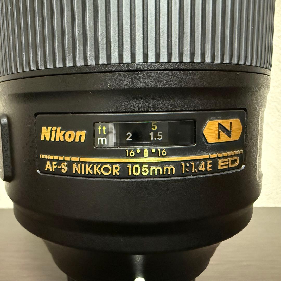 レンズ(単焦点) Nikon 105mm f1.4