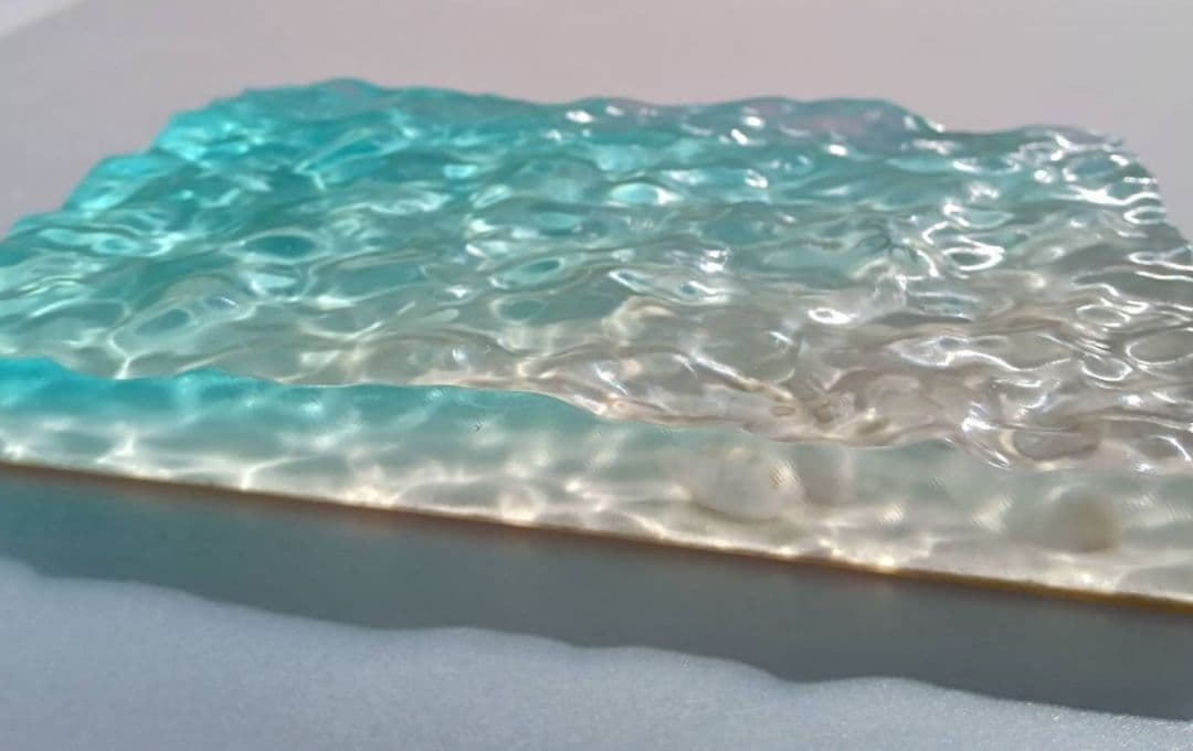 【 海のかけら No.2855 】エポキシレジン オーシャンアート レジンアート