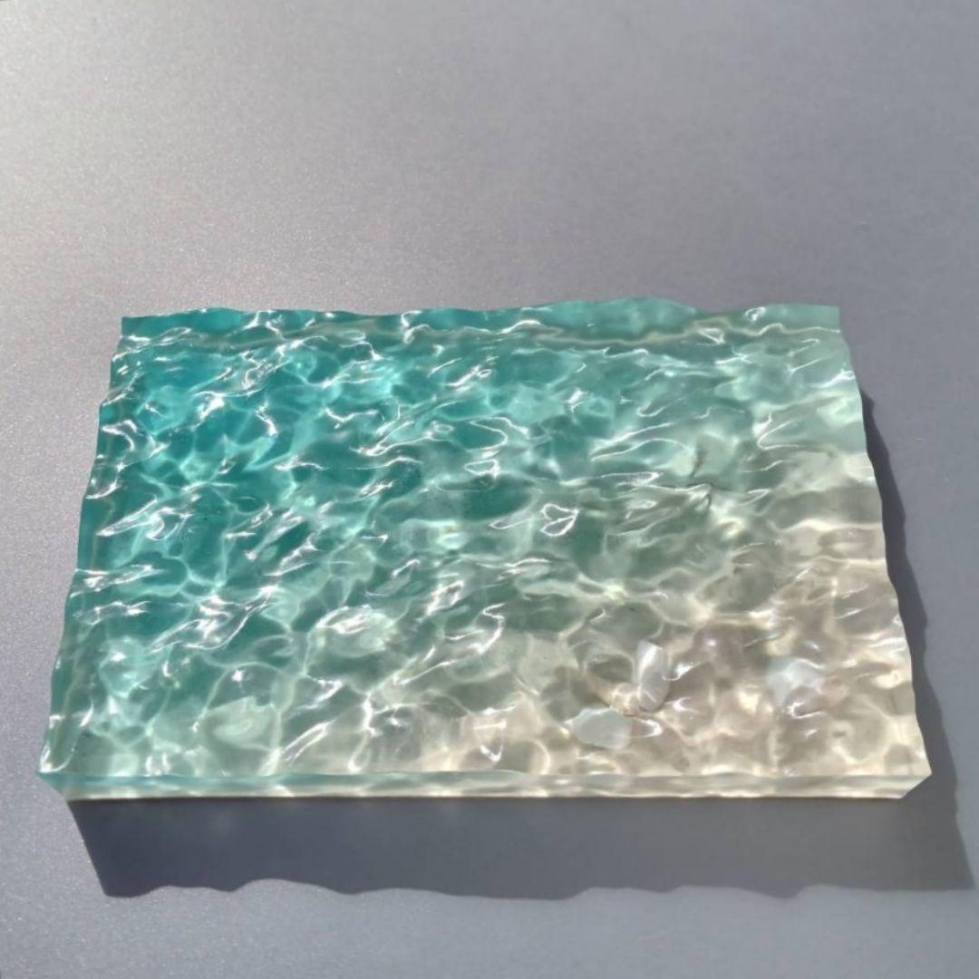 【 海のかけら No.2855 】エポキシレジン オーシャンアート レジンアート