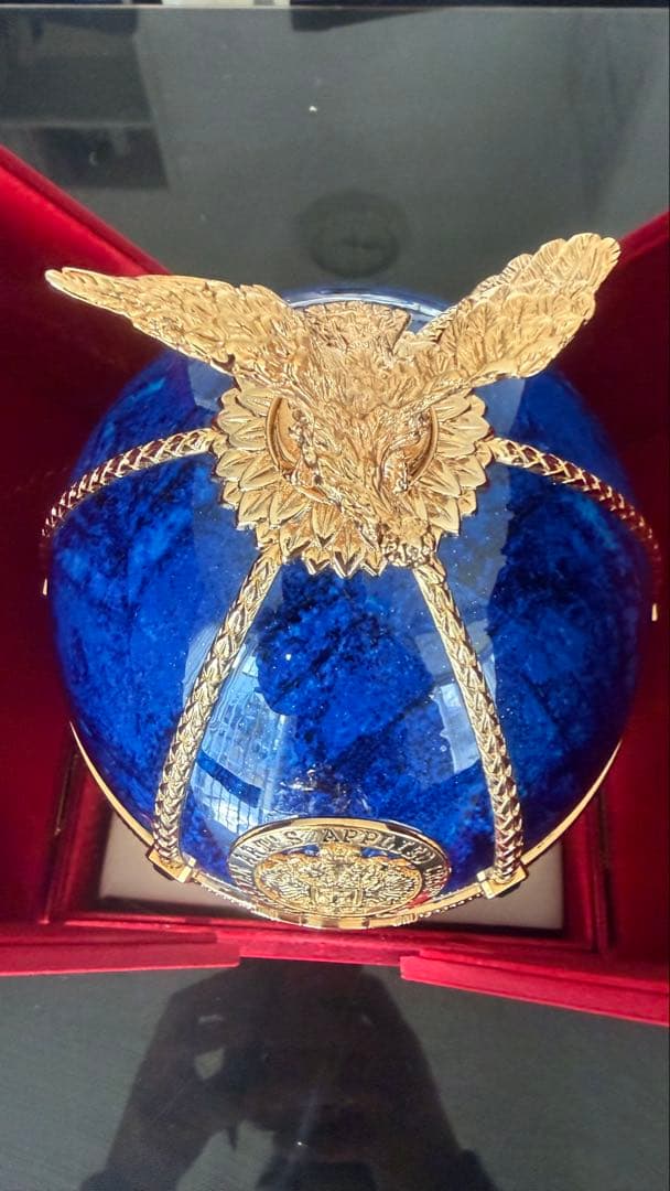 ⭐️正規品ラドガ インペリアルコレクション 海の青メタリック空瓶 コレクター必見！