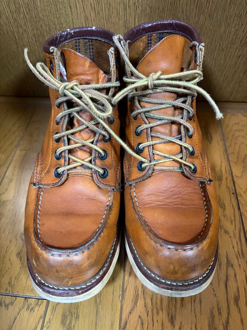 レッドウィング　アイリッシュセッター　875茶色　7e 縦羽タグ