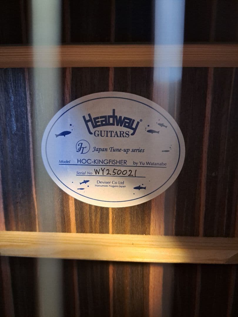 【nujabes】HOC KINGFISHER Headway エレアコ