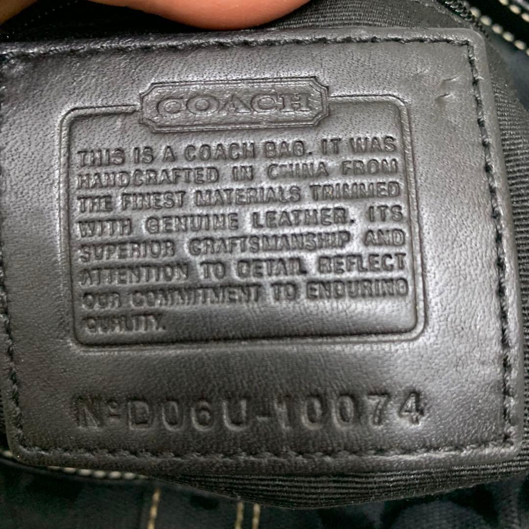 COACH コーチ　ショルダーバッグ　ワンショルダー シグネチャー　ソーホー