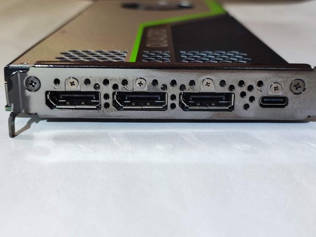 【動作確認済】NVIDIA Quadro RTX4000 グラフィックボード