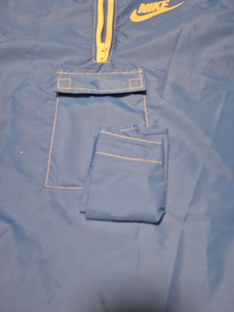 ヴィンテージ　ナイキ　ナイロンジャケット　オレンジタグ　70s　バックプリント