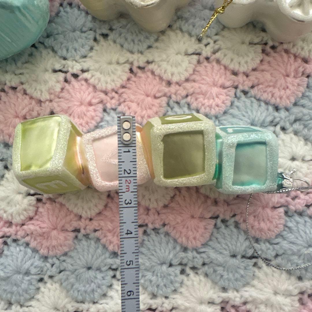 7058. パステル・baby ベビー オーナメント