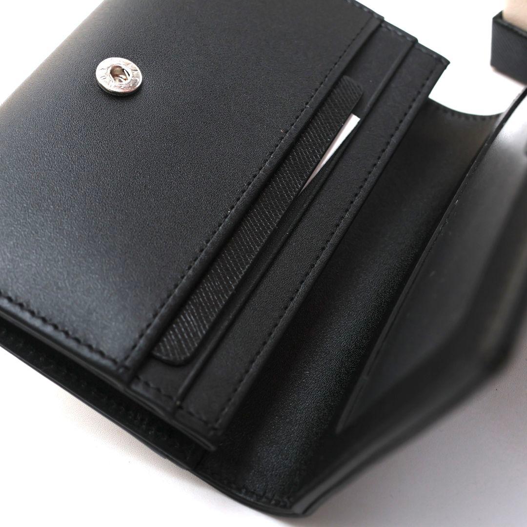 未使用 モンブラン MONTBLANC ブラックレザー 名刺入れ カードケース