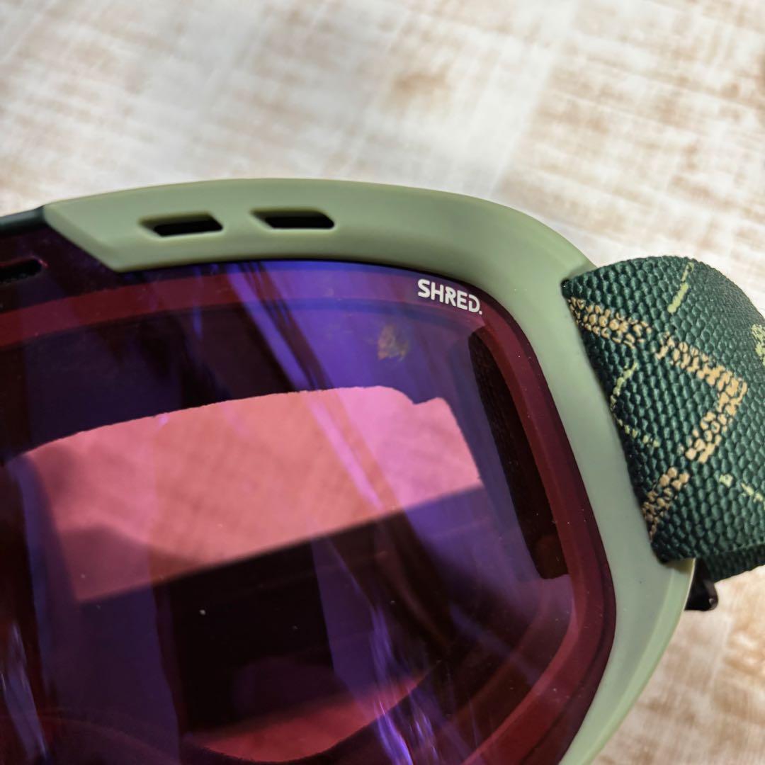 【最終値下げ】【送料無料】SHRED ゴーグル