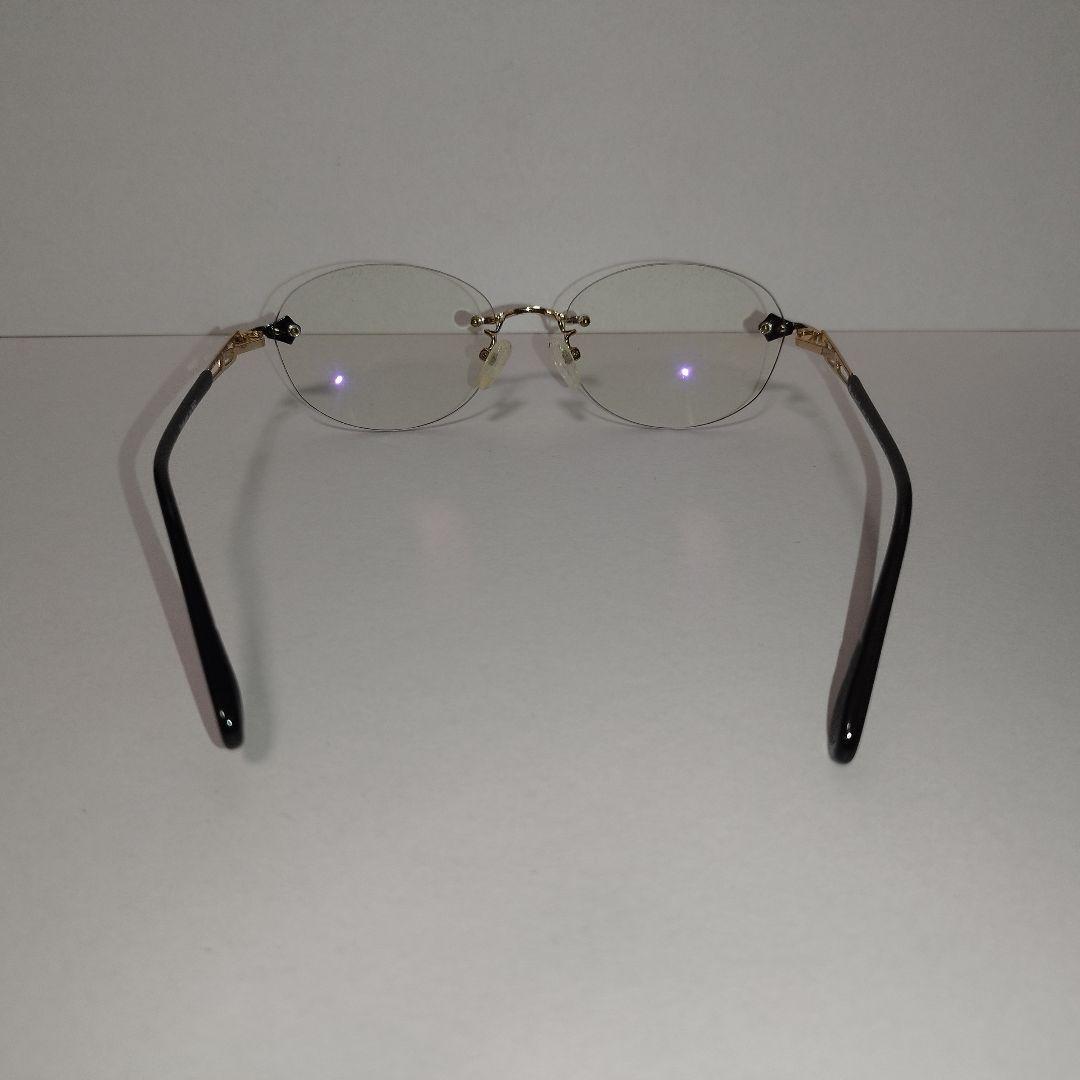 アイブレラ　クリアエバーS　ゴールドブラック　EB-41S　リムレスモデル