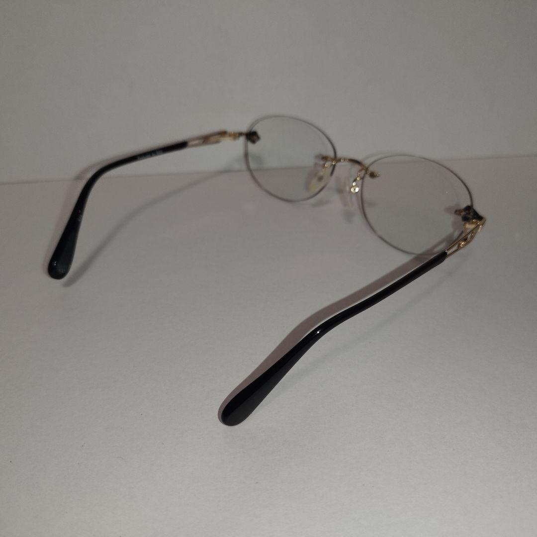 アイブレラ　クリアエバーS　ゴールドブラック　EB-41S　リムレスモデル