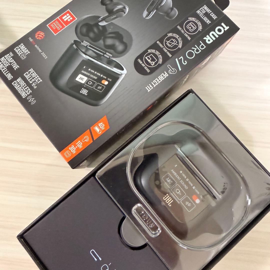 【美品】JBL TOUR PRO 2 ワイヤレスイヤホン 【完品】