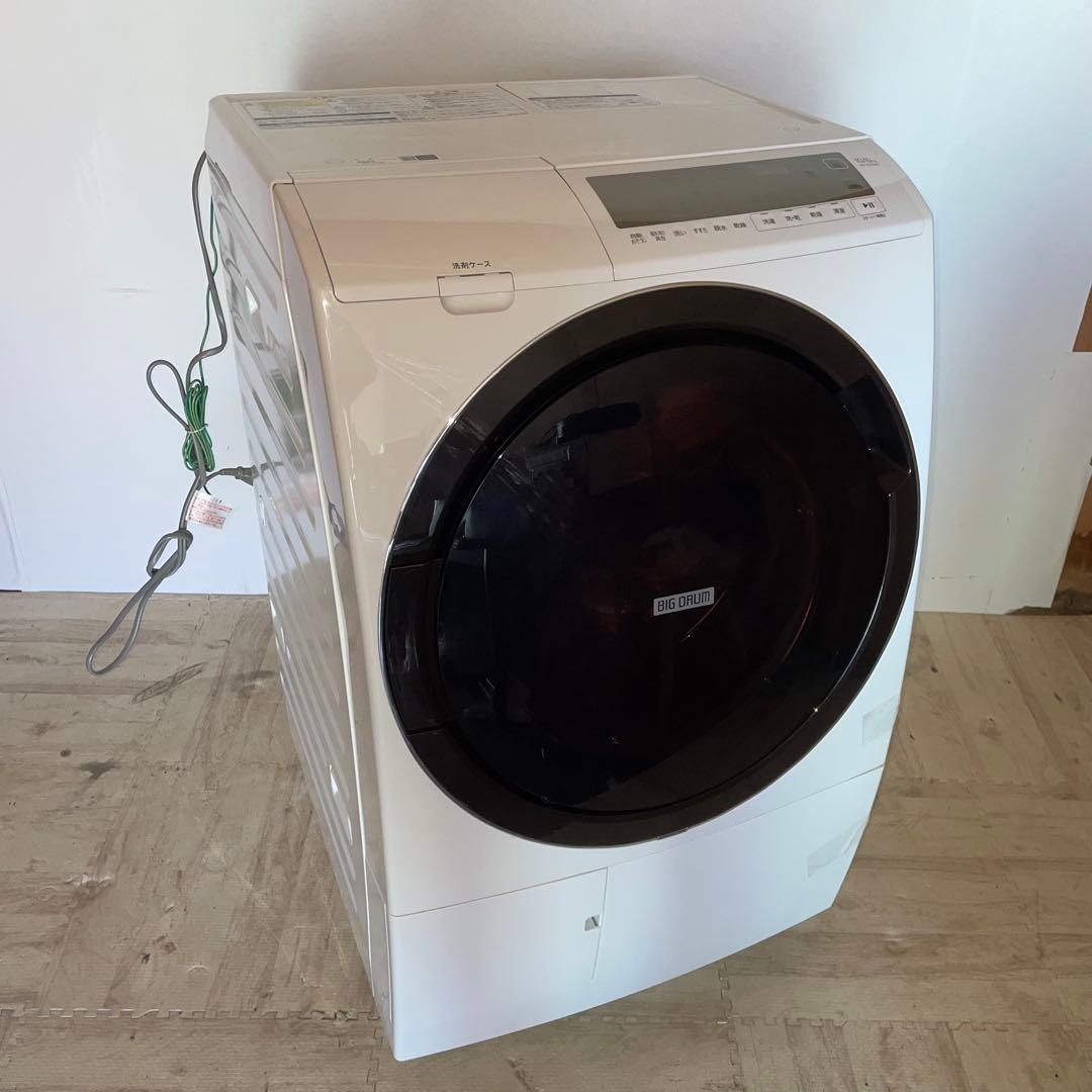 配送設置無料　HITACHI ドラム式洗濯機　10/6kg 298