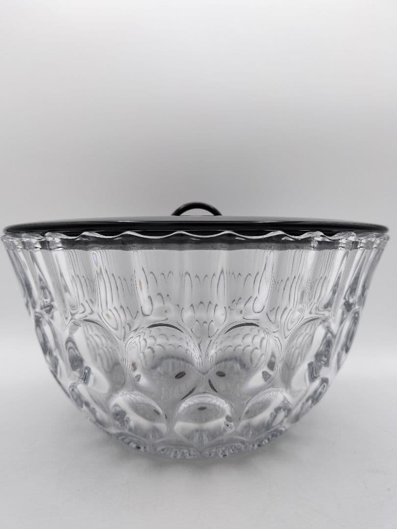 c094 水指 義山 ガラス SOGA 茶道具 古物