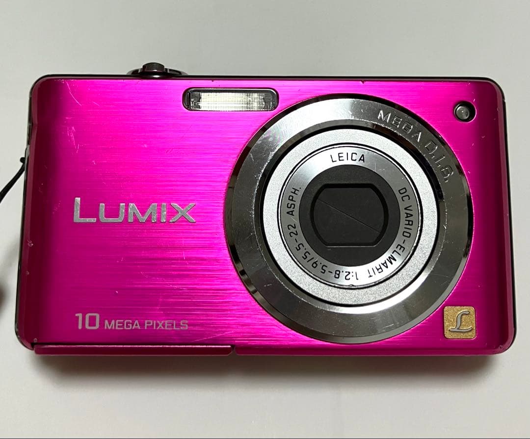 LUMIX★DMC-FS7★デジタルカメラ★パナソニック★ピンク★Y2K