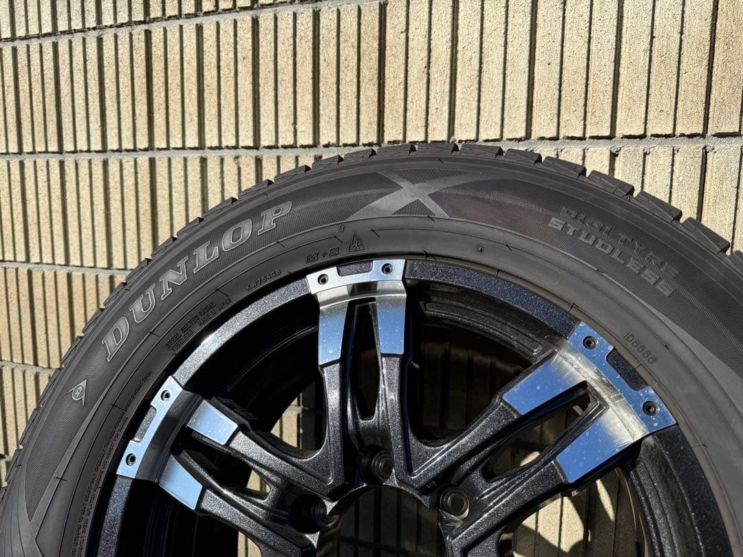 バリ溝　プラド 265/60/18ダンロップスタッドレス
