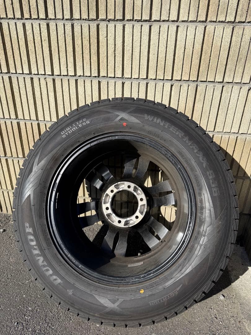 バリ溝　プラド 265/60/18ダンロップスタッドレス