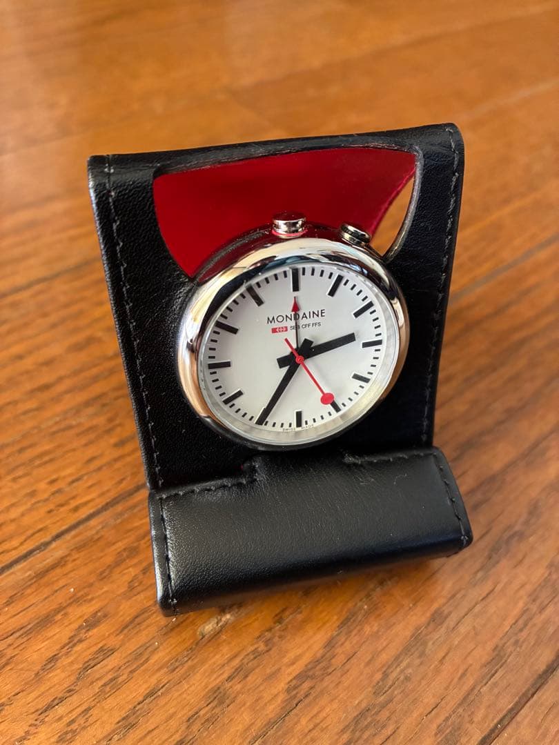 快適グッズ・旅行小物 Mondaine Travel Alarm Clock