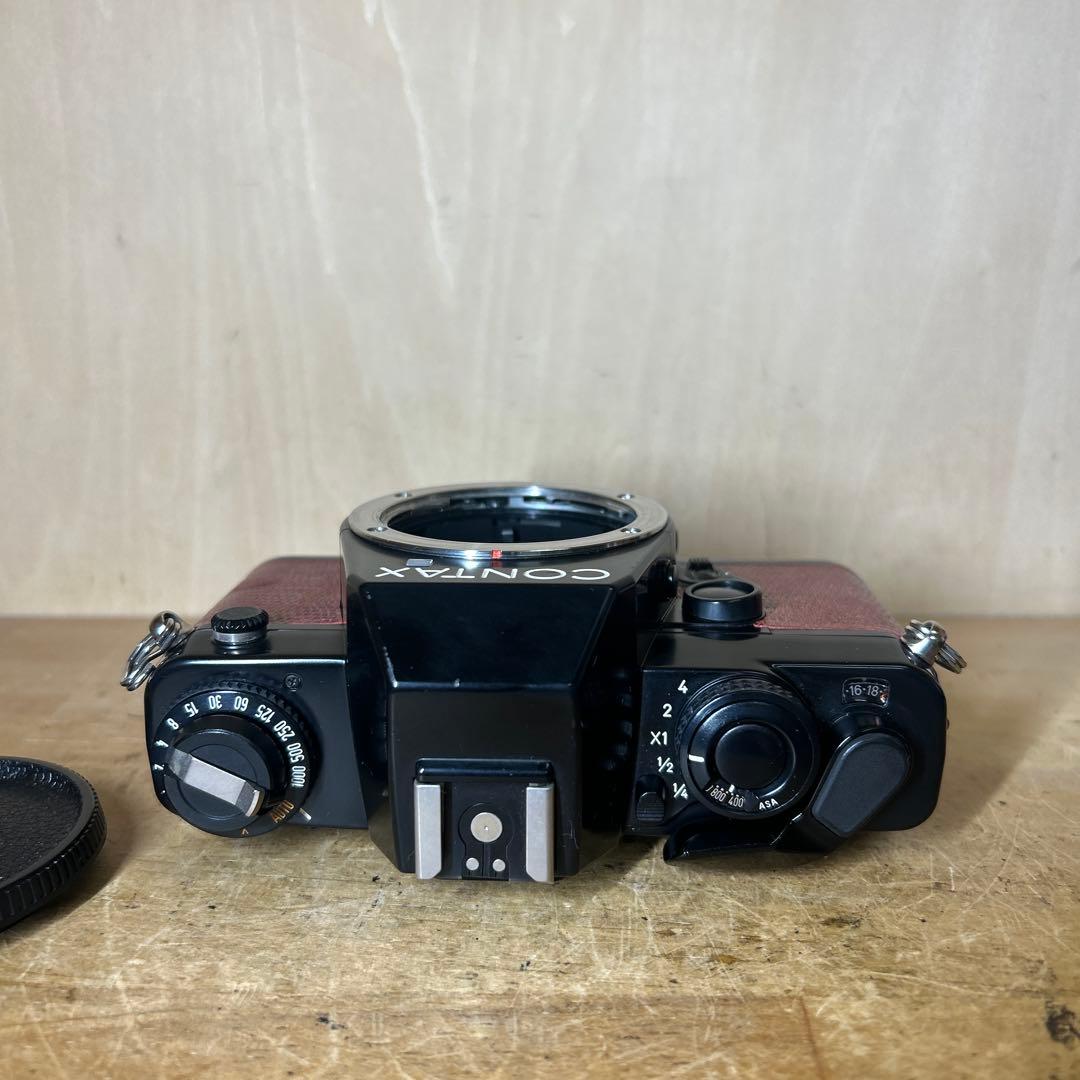 Contax 139 Quartz 革張りボディー　稀に見る美品