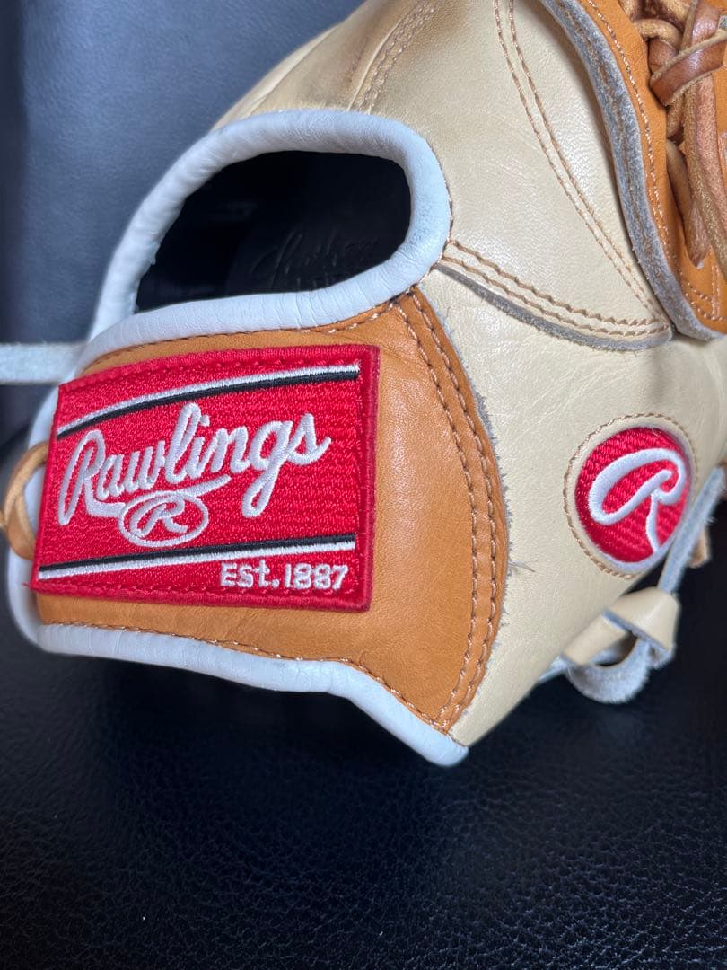 【美品】RAWLINGS ローリングス　グローブ　オールラウンド用　右利き　野球