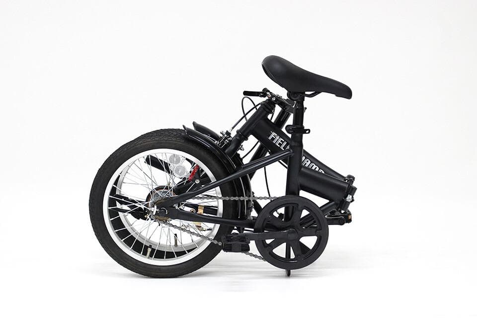 ★新品★FIELD CHAMP　16インチ 折畳み自転車 BK　ブラック　黒