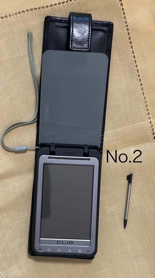 クリエ　SONY CLIE Palm PEG-TH55 本体2台　ジャンク品相当