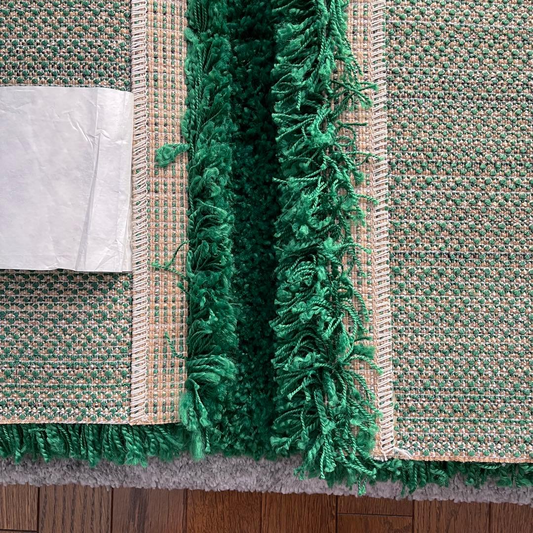 訳あり USED IKEA イケア OFF-WHITE オフホワイト ラグ