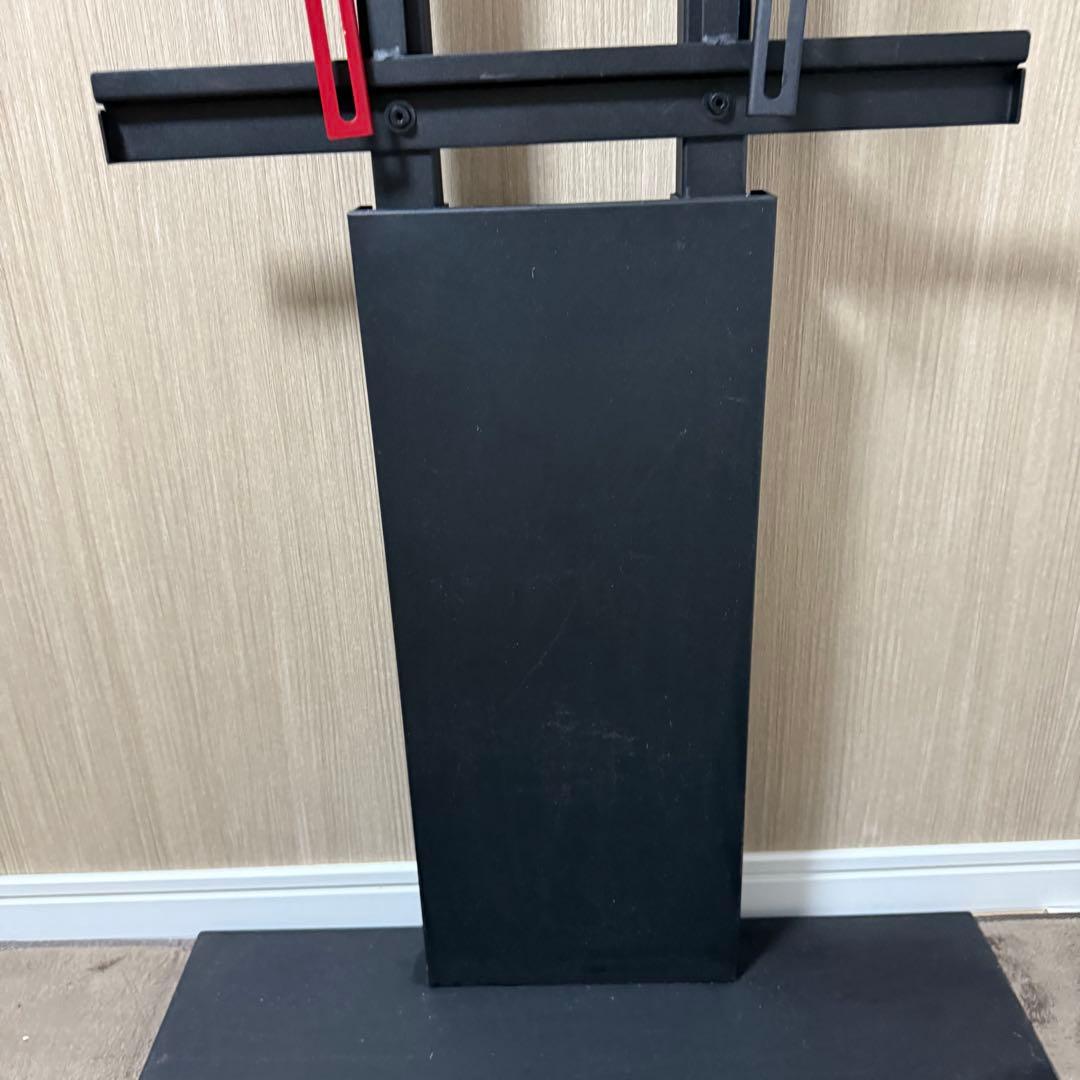 EQUALS 壁寄せテレビスタンド WALL V2 ロータイプ　ブラック　黒