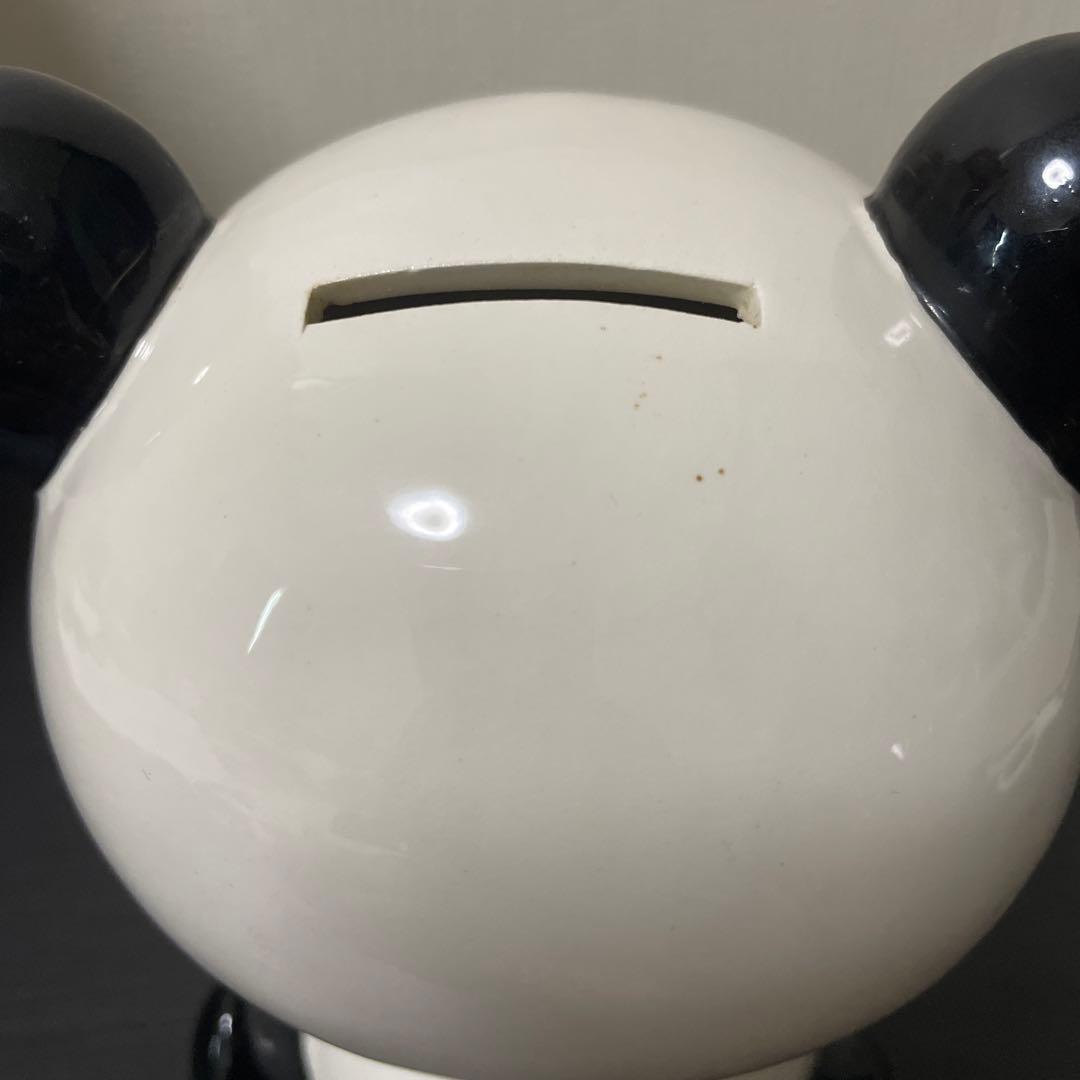 最終値下げ　昭和レトロ　内藤ルネ　パンダ貯金箱　ルネパンダ　陶器