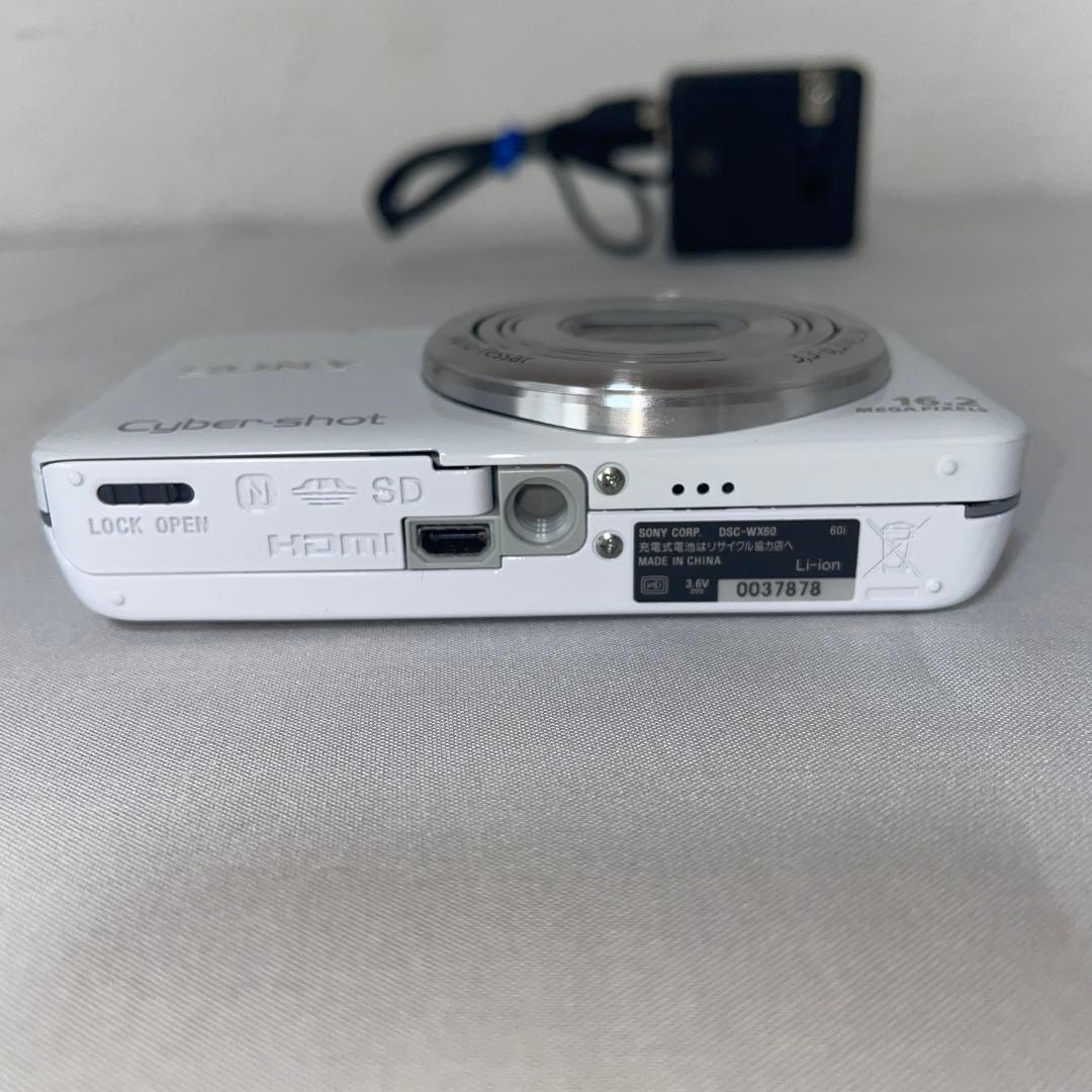 SONY デジタルカメラDSC-WX60 ホワイト