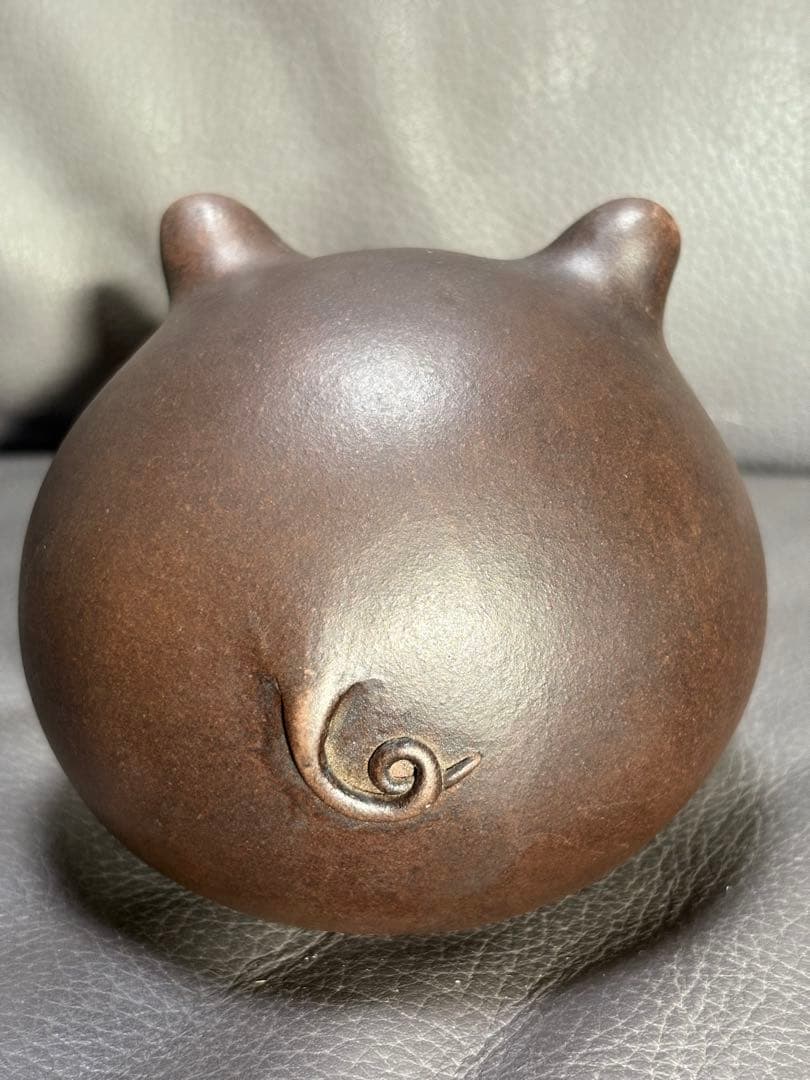 ブタ豚　置物　鈴