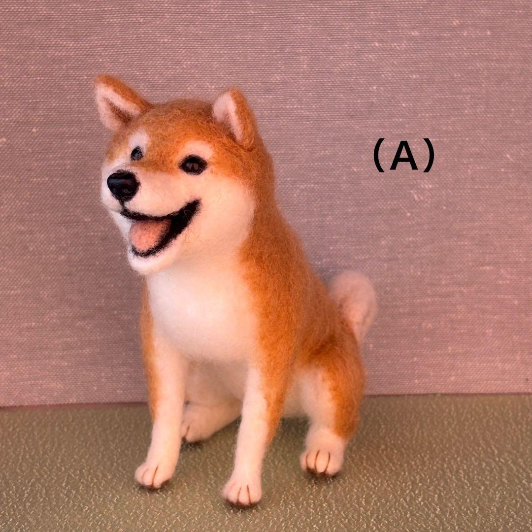 柴犬　羊毛フェルト　ハンドメイド　No.105